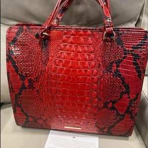 Brahmin Tia Tote Lipstick Ombre Melbourne